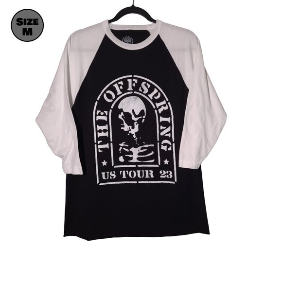 The Offspring Other - The Offspring: Let The Bad Times Roll Tour 2023 USED Raglan Shirt (M, Rock)